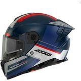 Axxis Motosiklet Kask Hawk Evo Daytona C7 Full Face Güneş Vizörlü Motor Kaskı - 2XL - Çok Renkli