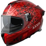 Axxis Motosiklet Kask Hawk Evo Lets Rıde C5 Full Face Güneş Vizörlü Motor Kaskı - XL - Çok Renkli