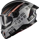 Axxis Motosiklet Kask Panther Passenger SV A1 Full Face Güneş Vizörlü ECE 22.06R Motor Kaskı - Çok Renkli