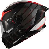 Axxis Motosiklet Kask Panther Sv Full Face Güneş Vizörlü Ece 22.06R Motor Kaskı Flight B5 - 2XL - Çok Renkli