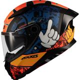 Axxis Motosiklet Kask Panther Tribute Sketch Full Face Güneş Vizörlü ECE 22.06R Motor Kaskı