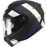 Axxis Motosiklet Kaskı Storm Sv Dıamond A7 Matt-Blue Çene Açılır Kask - Çok Renkli