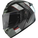 Axxis Motosiklet Kaskı Storm Sv Dıamond B22 Mat-Gri Çene Açılır Kask - 2XL - Çok Renkli