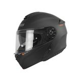 AXXIS Storm SV Solid A1 Mat Siyah Çene Açılır Motosiklet Kaskı - MotoDede