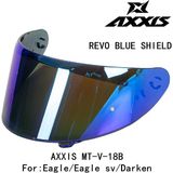 Axxis V18B Uyumlu Vizör Axxıs V18B, Rs2, Nro, Axxıs Draken(Eski Model)Eaglesv Kasklara Uyum Sağlar - Mavi