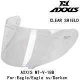 Axxis V18B Uyumlu Vizör Axxıs V18B, Rs2, Nro, Axxıs Draken(Eski Model)Eaglesv Kasklara Uyum Sağlar - Şeffaf