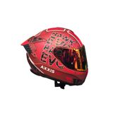 AXXIS VİZÖR REVO RED KIRMIZI RENK PANTHER VE HAWK EVO UYUMLU (DİKKAT VİZÖR FİYATIDIR KASK DEĞİLDİR)