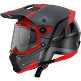 Axxis Wolf Ds Hydra Mat Kırmızı Motosiklet Enduro Off-Road Turing Kask