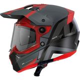 Axxis Wolf Ds Hydra Mat Red Motosiklet Enduro Off-Road Turing Kask - 2XL - Çok Renkli