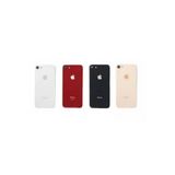Axya Apple İphone 8 Arka Pil Batarya Kapak Cam Kamera Lensli Gold