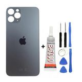Axya İphone 12 Pro Max Arka Kapak Cam +Yapıştırıcı B700 + Tamir Seti