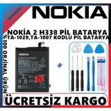 Axya Nokia 2 He338 Batarya Pil ve Tamir Seti 4000 Mah