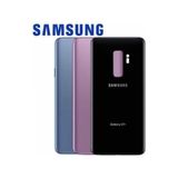 Axya Samsung Uyumlu S9 Plus Arka Pil Batarya Kapak Cam G965 Lensiz siyah