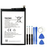 Axya Tecno Comon 15 Pil Batarya BL-49FT 5000 mAh+Tamir Set