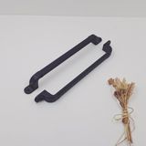 Ay-Az Kulp Hasır 160MM Siyah Metal Mutfak Banyo Dolap Çekmece Mobilya Kulpu 1. Sınıf Malzeme