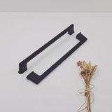 Ay-Az Kulp Kızılcık 160MM Modern Şık Siyah Mutfak Banyo Dolap Çekmece Kulpu