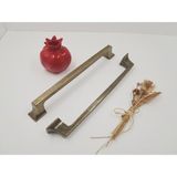 Ay-Az Kulp Kürdevan 160MM Modern Şık Antik Altın Mutfak Banyo Dolap Çekmece Kulpu 1. Sınıf Malzeme