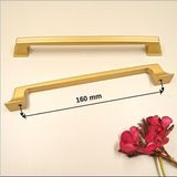Ay-Az Kulp Sur 128/160MM Siyah Mutfak Banyo Dolap Çekmece Kulpu - Bej - Option-1