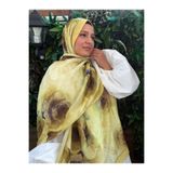 Ay Çiçeği Bambu Kraş Soft Şal Kadın