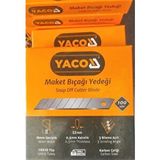 Ay-Civ 0.5 mm 100 Adet 10 Paket Geniş Falçata Maket Bıçağı Ağzı Yedeği