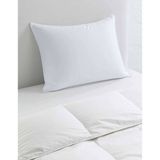 AY Home 1 Adet Boncuk Sılıkon Yastık Dış Kumaşı Pamuklu Iç Dolgusu Yüzdeyüz Sılıkon - 50 x 70 cm - Beyaz