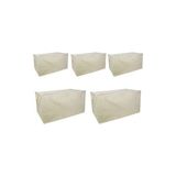 AY Home Çeyizlik Büyük Boy Yorgan DÖŞEK YASTIK HURCU 100 X 50 CM EBATINDA Fermuarli Tela Kumaş Gri Mega Boy Hurç Yıkanabilinir Ev Taşima için - 02 - Gri