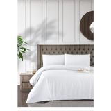 AY Home Çift Kişilik Antialerjik Lüx Silikon Yorgan ve Yastık Uyku Seti 2 Adet Yastık 800 gr Pamuklu Beyaz - 195 x 215 cm - 64 Beyaz
