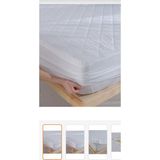 AY Home Tek Kişilik Kapitone Yatak Alezi 100/200 - Beyaz - 100 x 200 cm