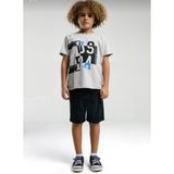 Ay Kids Aykidsclup U.s. Polo Assn Erkek Çocuk Gri Bermuda Takım 2052- - 14 - 15 Yaş