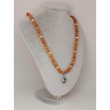 Ay Taşlı Rudraksha Tohum Kolye Dolama Bileklik 8mm 49710