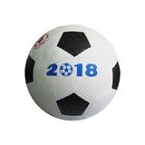 Ay Ticaret Futbol Topu 4 Numara Kauçak Futbol Topu - Siyah