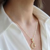 Ay Yıldız Charm Trend Gümüş Kolye