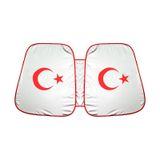 Ay Yıldız Oto Ön Cam Güneşliği Oto Güneş Gözlüğü - Universal