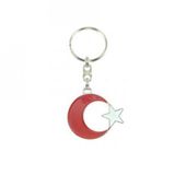 Ay Yıldızlı Anahtarlık Türkiye Anahtarlık Metal Anahtarlık