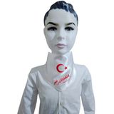Ay Yıldızlı Atatürk İmzalı Fular