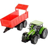 Aya Toys Ayatoys Römorklu Traktör Yeşil Araba 1 Parça Işıksız Çocuklar İçin Eğlenceli Oyun