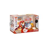 Aya Toys Çocuklar Için Sesli Köpek Bakım Çantası ve Evi - Gri