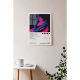 Ayabak Metal Poster Tv Girl Who Really Cares Albüm Kapağı - Dekoratif Metal Poster - Hediyelik Metal Poster - 30x40 - Çok Renkli