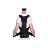 Ayaco Kamburluk Önleyici Unisex Sırt Ortopedik Dik Duruş Aparatlı Balenli Korse SR1BK003