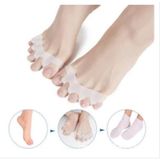 Ayak 5 Parmak Ayıran Silikon Bunyon 1 Çift Ayırıcı Makara Halluks Valgus