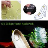 Ayak Nasir 6Li Ped - Ayak Vurma Onleyici Silikon Ped