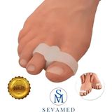 Ayak Parmak Ayırıcı Silikon Bunyon Baş Parmak Ayırıcı Halluks Valgus 2 Parmak Silikon Yüzük Bunyon Düzeltici Parmak Arası Ayırıcı Bunyon Düzeltici Kırmed