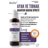 Ayak Ve Tırnak Mantarı, Kötü Koku ve Mantar Bakım Spreyi Panthenol Ve Vitamin Destekli 100 ml