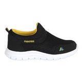 Ayakcenter Maxmini Siyah Bağsız Yazlık Erkek Çocuk Spor Ayakkabı
