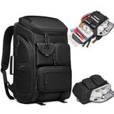 Ayakkabı Bölmeli Su Geçirmez Spor & Seyahat Sırt Çantası – 30L – 17” Laptop Bölmeli