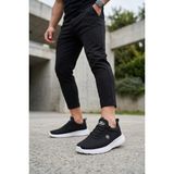 Ayakkabı Fuarı Elit 26YASWP8023 Erkek Klasik Sneaker Siyah - Beyaz