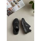 Ayakkabı Fuarı Elit ASPRT251 Erkek Klasik Sneaker Siyah - Füme