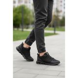 Ayakkabı Fuarı Elit ASPRT4138 Erkek Klasik Sneaker Siyah - Füme