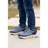 Ayakkabı Fuarı Elit İH1-F-BZX001-26Y Filet Erkek Çocuk Klasik Sneaker Indigo - İndigo