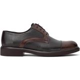 Ayakkabı Fuarı Elit SLGVF040C Erkek Deri Klasik Ayakkabı Kahverengi